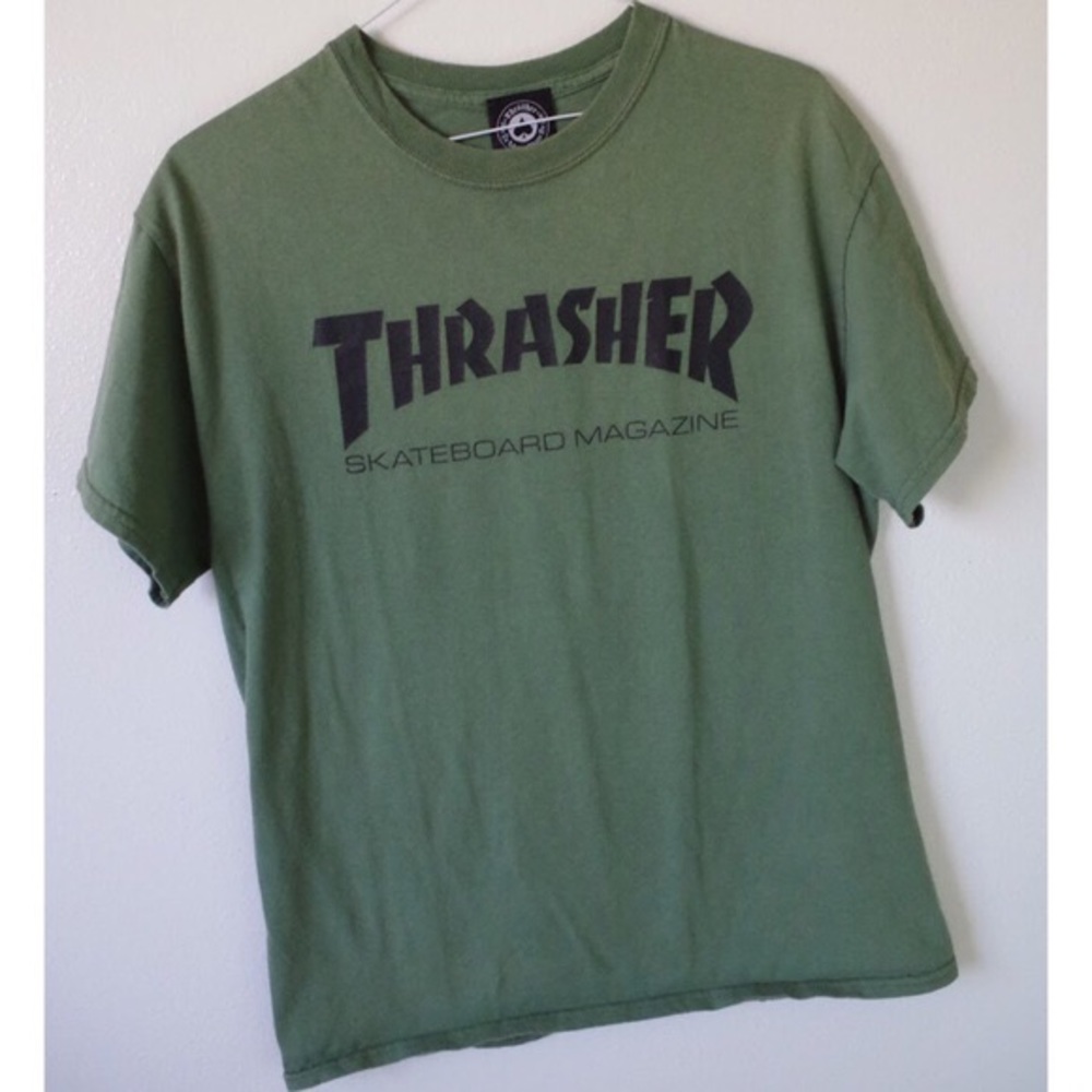 Green thrasher shirt